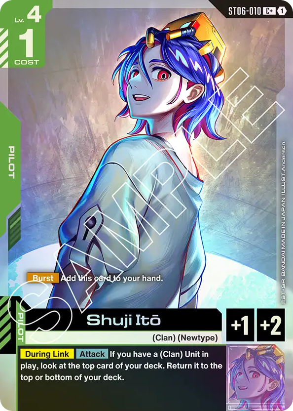 Shuji Itō - ST06-010 - Common (Alternate Art) - Clan Unity