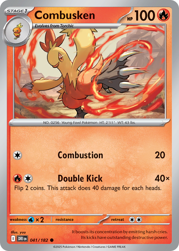 Combusken - 041/182 - Destined Rivals