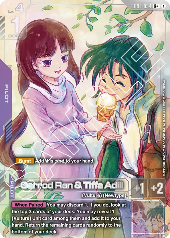 Garrod Ran & Tiffa Adill - GD02-094 - Rare (Alternate Art) - Dual Impact
