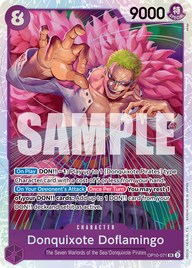Donquixote Doflamingo - OP10-071 - Super Rare - Royal Blood