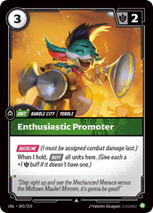 Enthusiastic Promoter - 043/219 - Uncommon - Unleashed