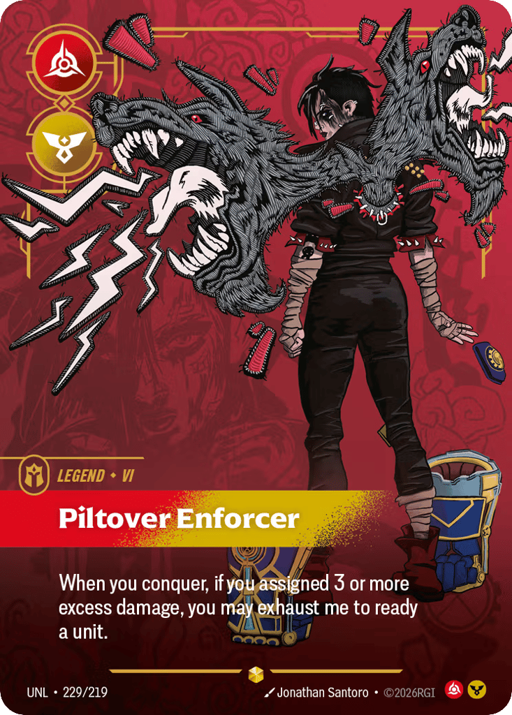 Piltover Enforcer - 229/219 - Showcase - Unleashed