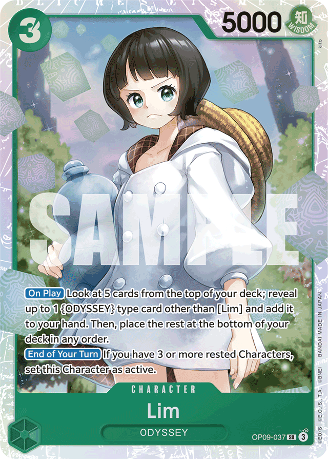 Lim - OP09-037 - Super Rare - Emperors In The New World