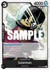Suleiman - OP04-085 - Uncommon - Kingdoms of Intrigue