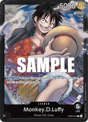 Monkey.D.Luffy - ST08-001 - Leader - Monkey.D.Luffy