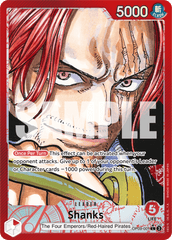 Shanks - OP09-001 - Leader (Alternate Art) - Emperors In The New World