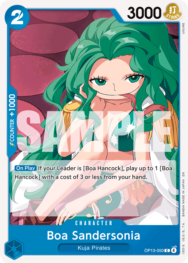 Boa Sandersonia - OP13-050 - Common - Carrying On His Will