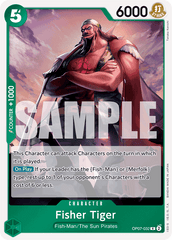 Fisher Tiger - OP07-032 - Rare - 500 Years In The Future