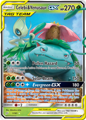 Celebi & Venusaur-GX - 001/181 - Team Up