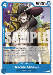 Dracule Mihawk - P-081 - Promo - Promos