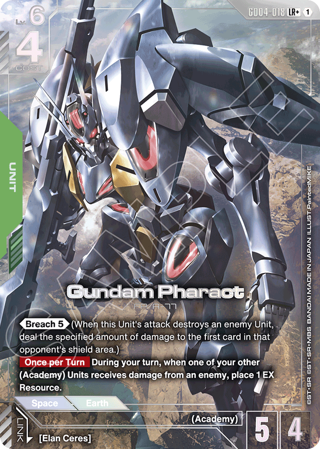 Gundam Pharact - GD04-018 - Legend Rare (Alternate Art) - Phantom Aria