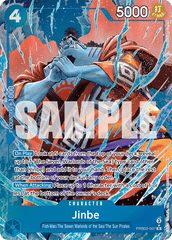 Jinbe - PRB02-007 - Rare (Alternate Art) - The Best Vol.2