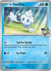 N's Vanillite - 049/217 - Ascended Heroes