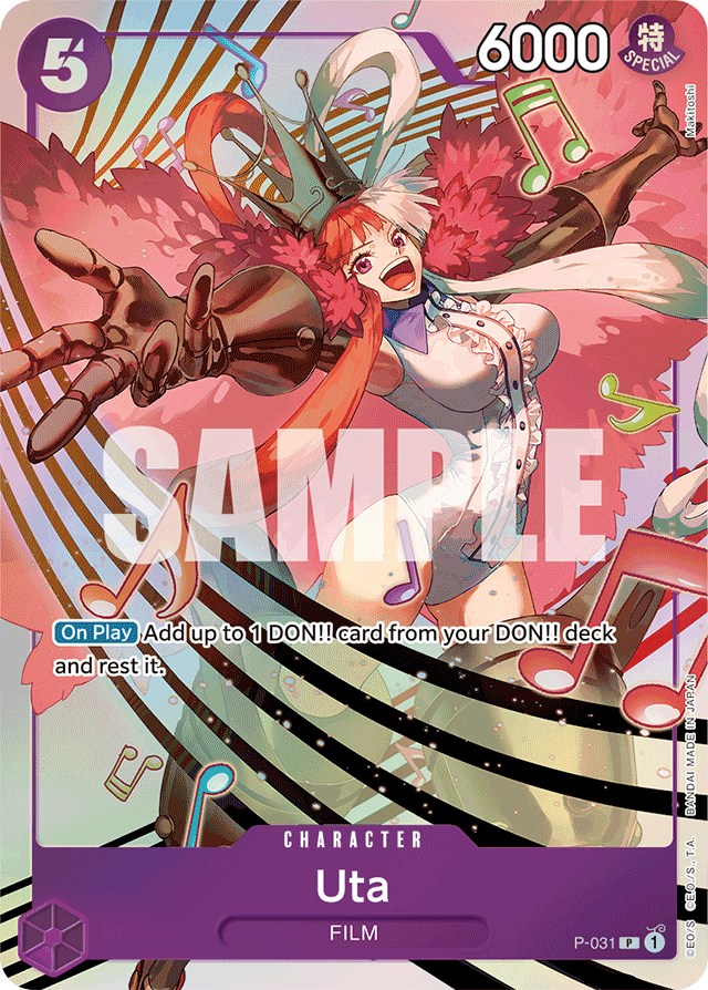Uta - P-031 - Promo (Alternate Art) - Promos