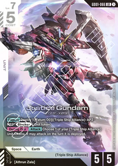 Justice Gundam - GD01-066 - Legend Rare - Newtype Rising