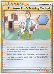 Professor Elm's Training Method - 25/30 - HGSS Trainer Kit Gyarados