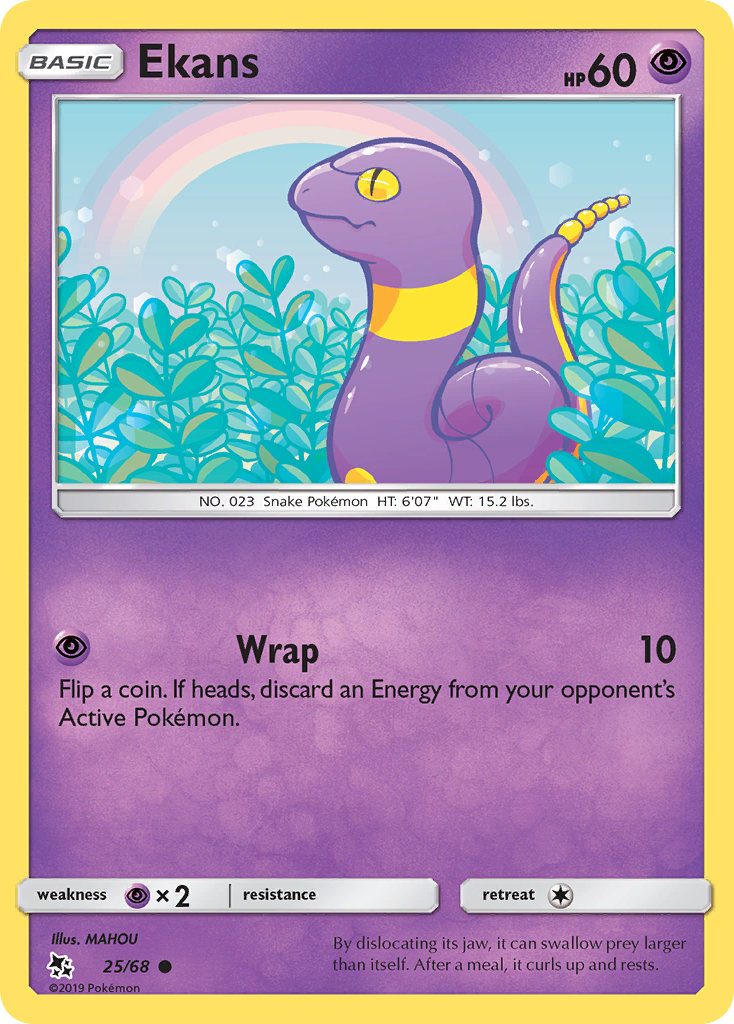 Ekans - 25/68 - Hidden Fates