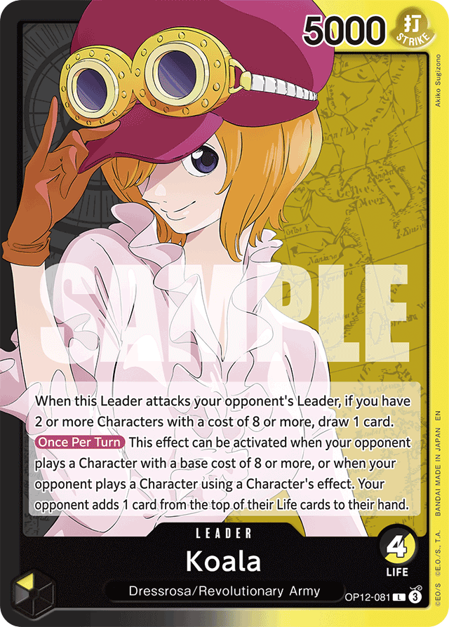 Koala - OP12-081 - Leader - Legacy of the Master