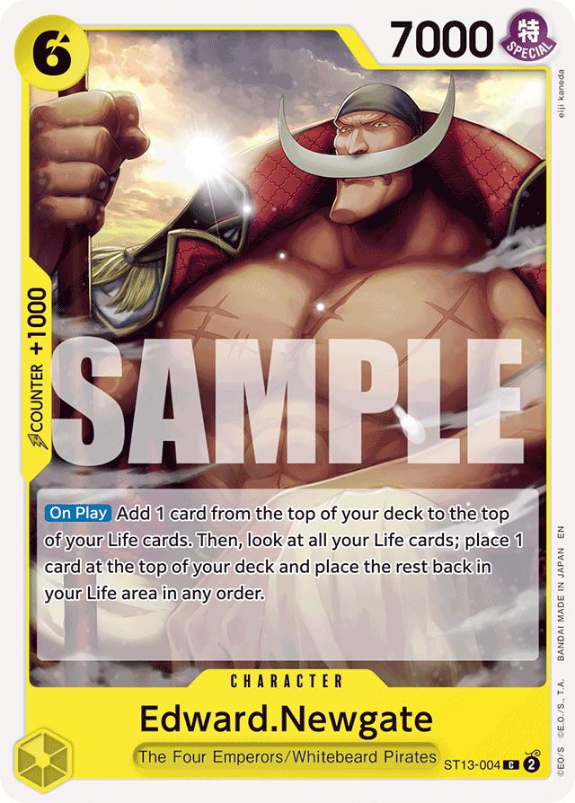 Edward.Newgate - ST13-004 - Common (Reprint) - Ultra Deck: The Three Brothers