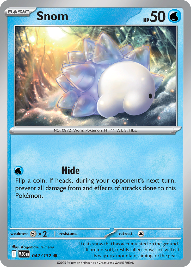 Snom - 042/132 - Mega Evolution