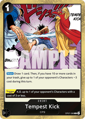Tempest Kick - OP07-096 - Rare - 500 Years In The Future