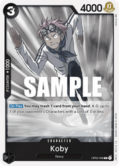 Koby - OP02-098 - Rare - Paramount War