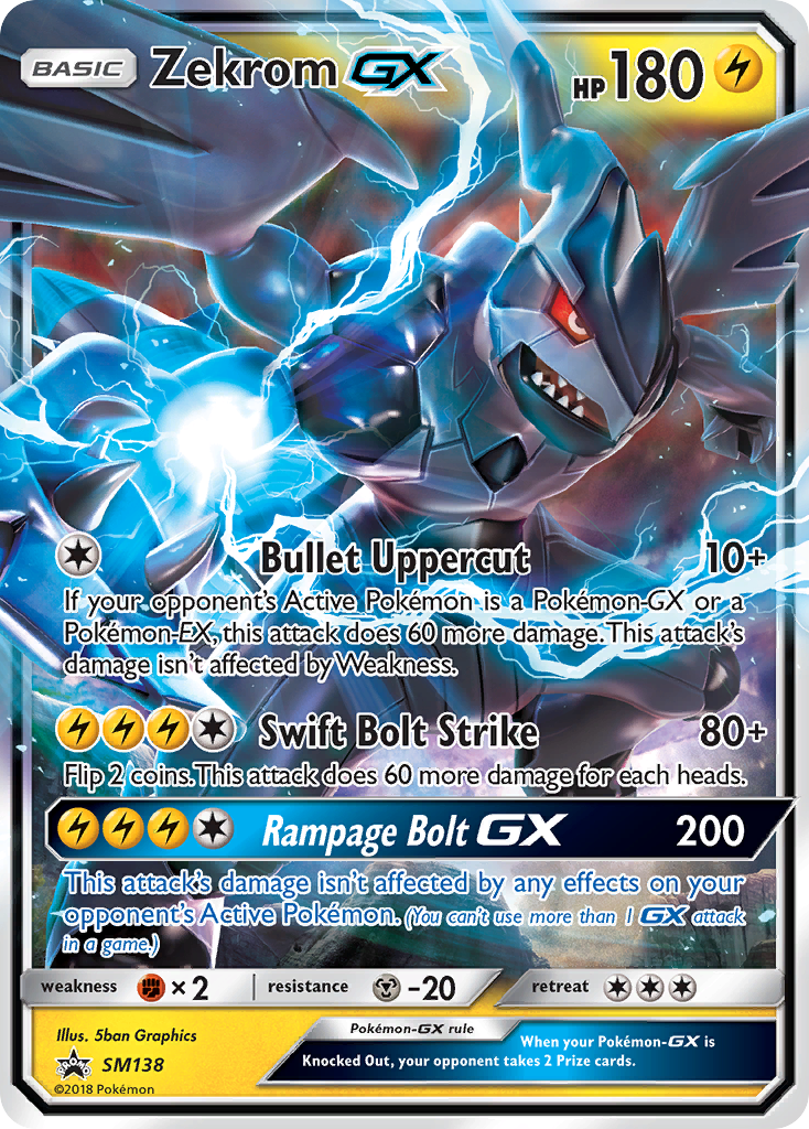 Zekrom-GX - SM138 - SM Black Star Promos