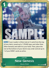 New Genesis - ST11-004 - Super Rare - Uta