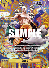 Enel - OP05-100 - Super Rare (Special Alternate Art) - Awakening of the New Era