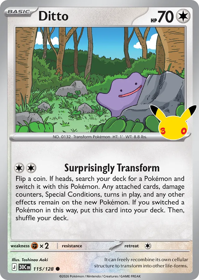 Ditto - 115/128 - 30th Celebration