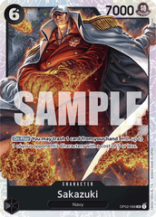 Sakazuki - OP02-099 - Super Rare (Reprint) - Paramount War
