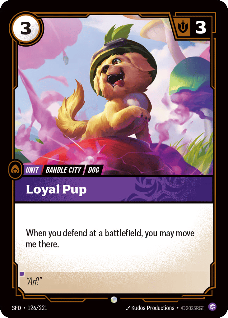 Loyal Pup - 126/221 - Common - Spiritforged