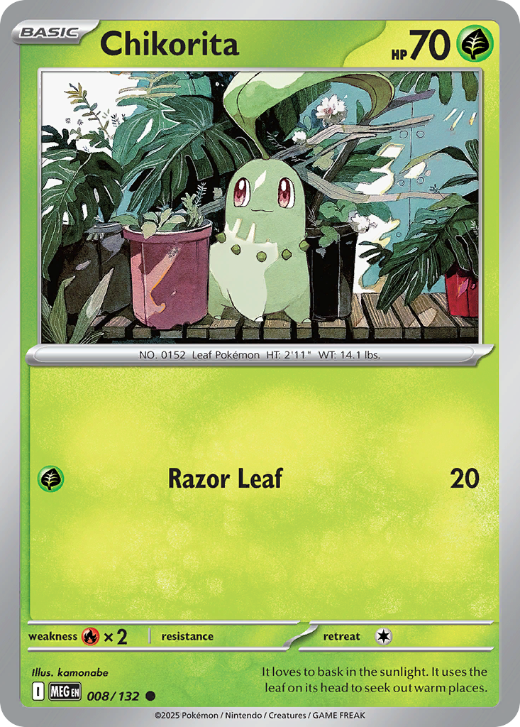 Chikorita - 008/132 - Mega Evolution