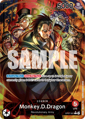 Monkey.D.Dragon - OP07-001 - Leader (Alternate Art) - 500 Years In The Future