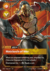 Matriarch Of War - 153/166 - Rare - Vendetta