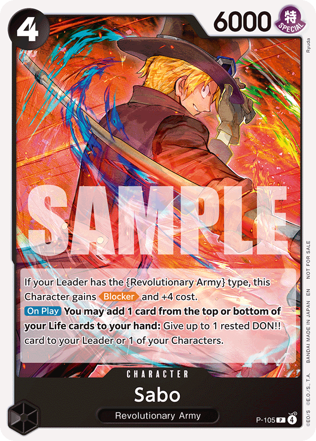 Sabo - P-105 - Promo - Promos
