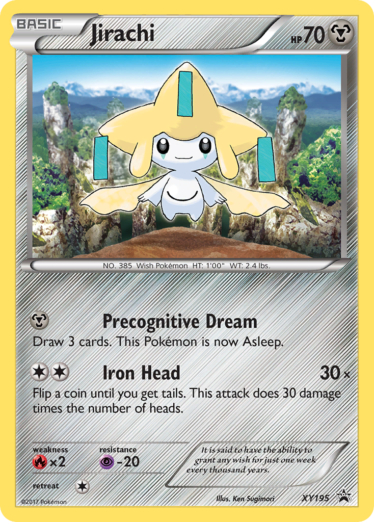 Jirachi - XY195 - XY Black Star Promos