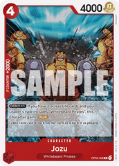 Jozu - OP02-008 - Rare - Paramount War