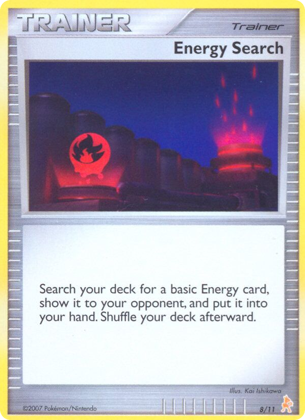 Energy Search - 08/11 - DP Trainer Kit Lucario