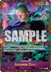 Roronoa Zoro - OP09-076 - Rare (Regionals Alt Art) - Emperors In The New World