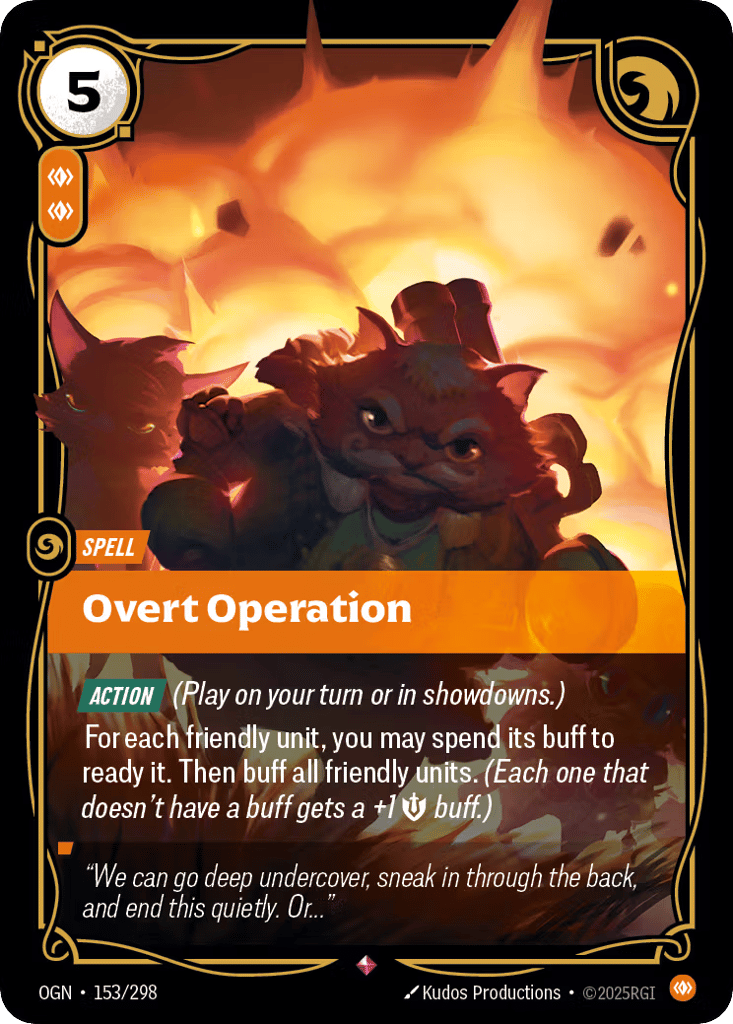 Overt Operation - 153/298 - Rare - Origins