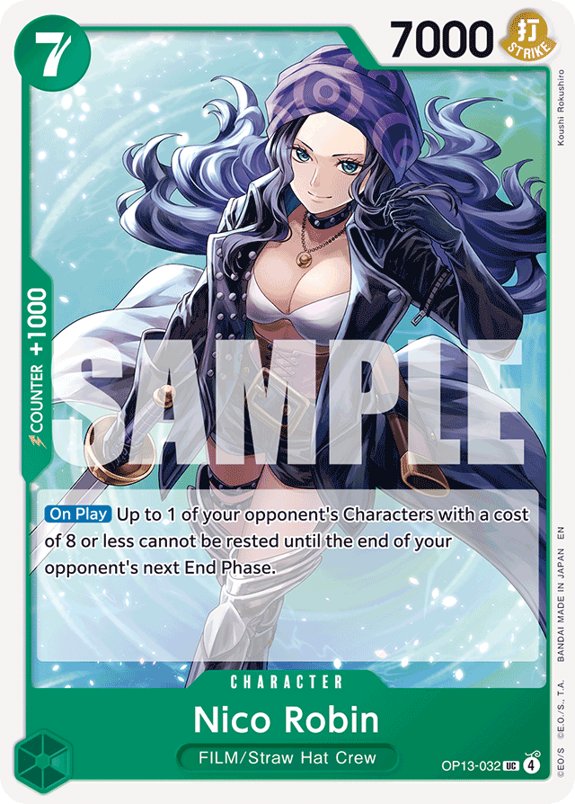Nico Robin - OP13-032 - Uncommon - Carrying On His Will