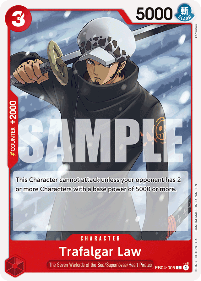 Trafalgar Law - EB04-005 - Common - Egghead Crisis