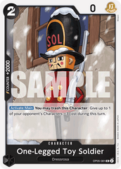 One-Legged Toy Soldier - OP05-081 - Uncommon (Reprint) - Awakening of the New Era
