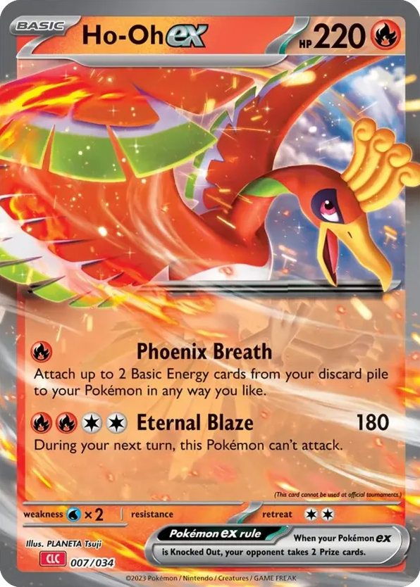 Ho-Oh ex - 07/34 - Pokémon TCG Classic - Charizard