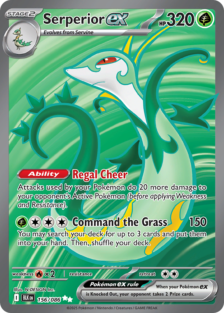 Serperior ex - 156/86 - Black Bolt