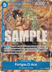 Portgas.D.Ace - OP08-052 - Rare (Alternate Art) - Two Legends