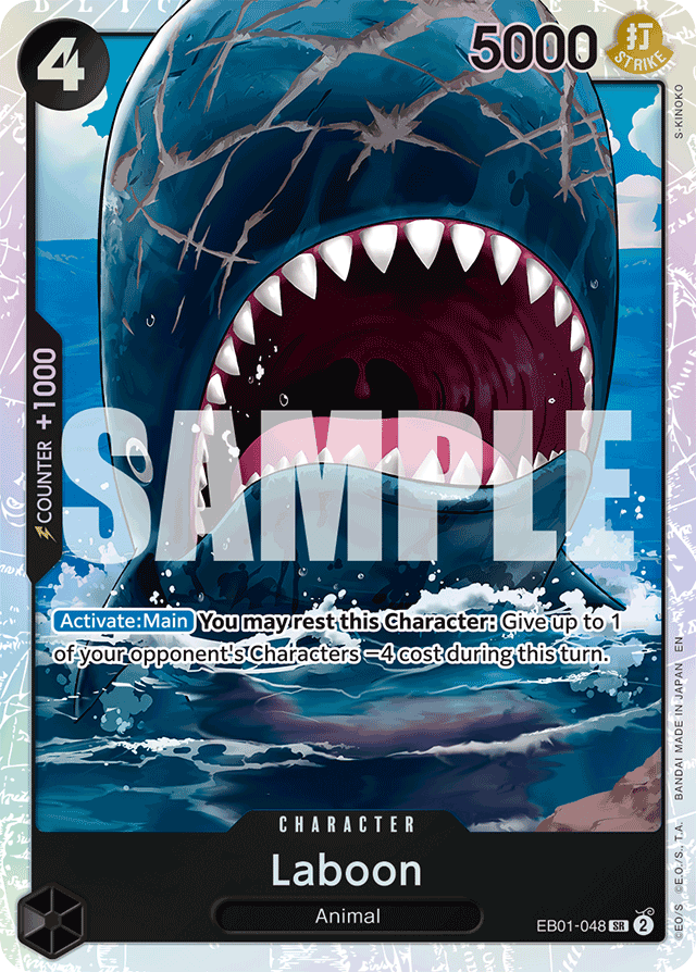 Laboon - EB01-048 - Super Rare (Reprint) - Memorial Collection