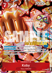 Koby - P-092 - Promo (Release Event Winner Stamp) - Promos