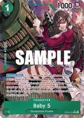 Baby 5 - OP05-034 - Rare (Alternate Art) - Awakening of the New Era